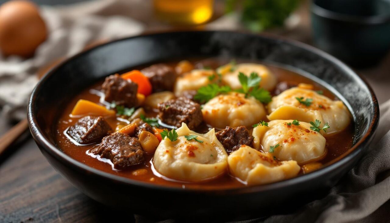 Beef Dumpling Stew