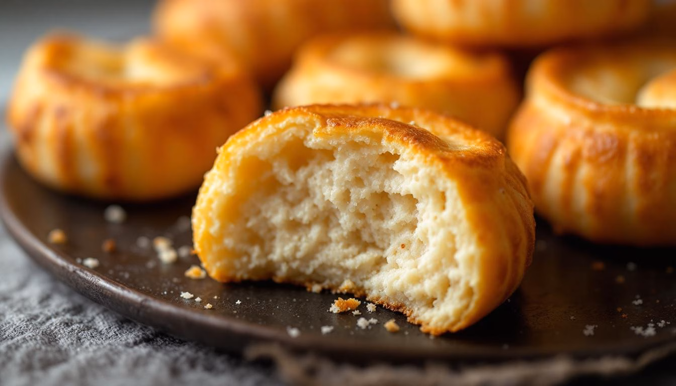 Fluffy golden baked buns nestled in a woven basket, perfect for sharing at gatherings or enjoying as a comforting snack.