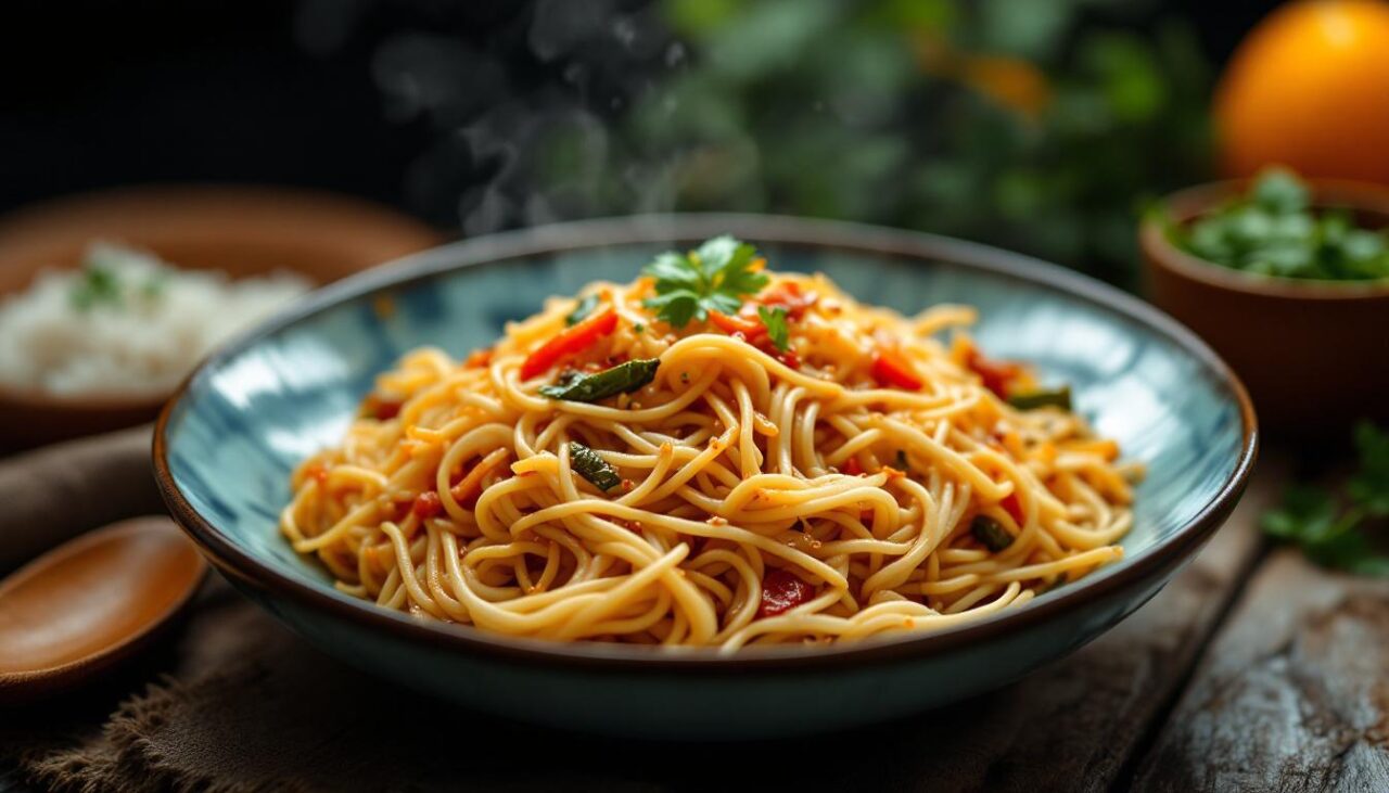 Bihun Goreng (Indonesian Stir Fried Rice Vermicelli)