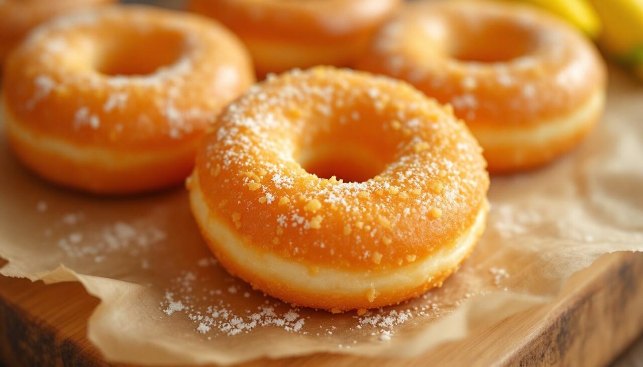 Cekodok Pisang (Malaysian Kuih Kodok Banana Donuts)
