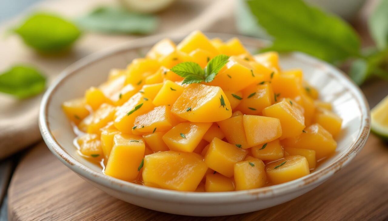 Javanese Asinan Buah (Indonesian Pickled Mango from Bogor)