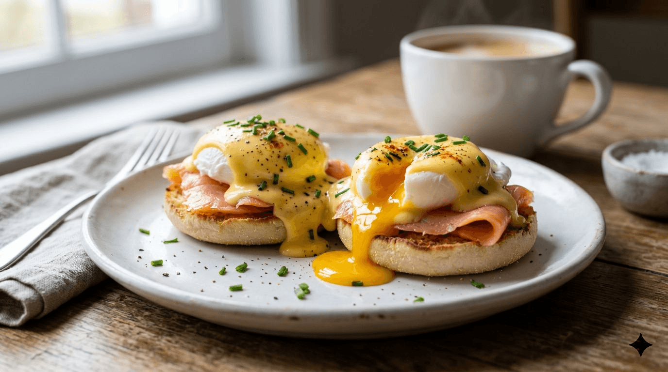 Salmon Eggs Benedict